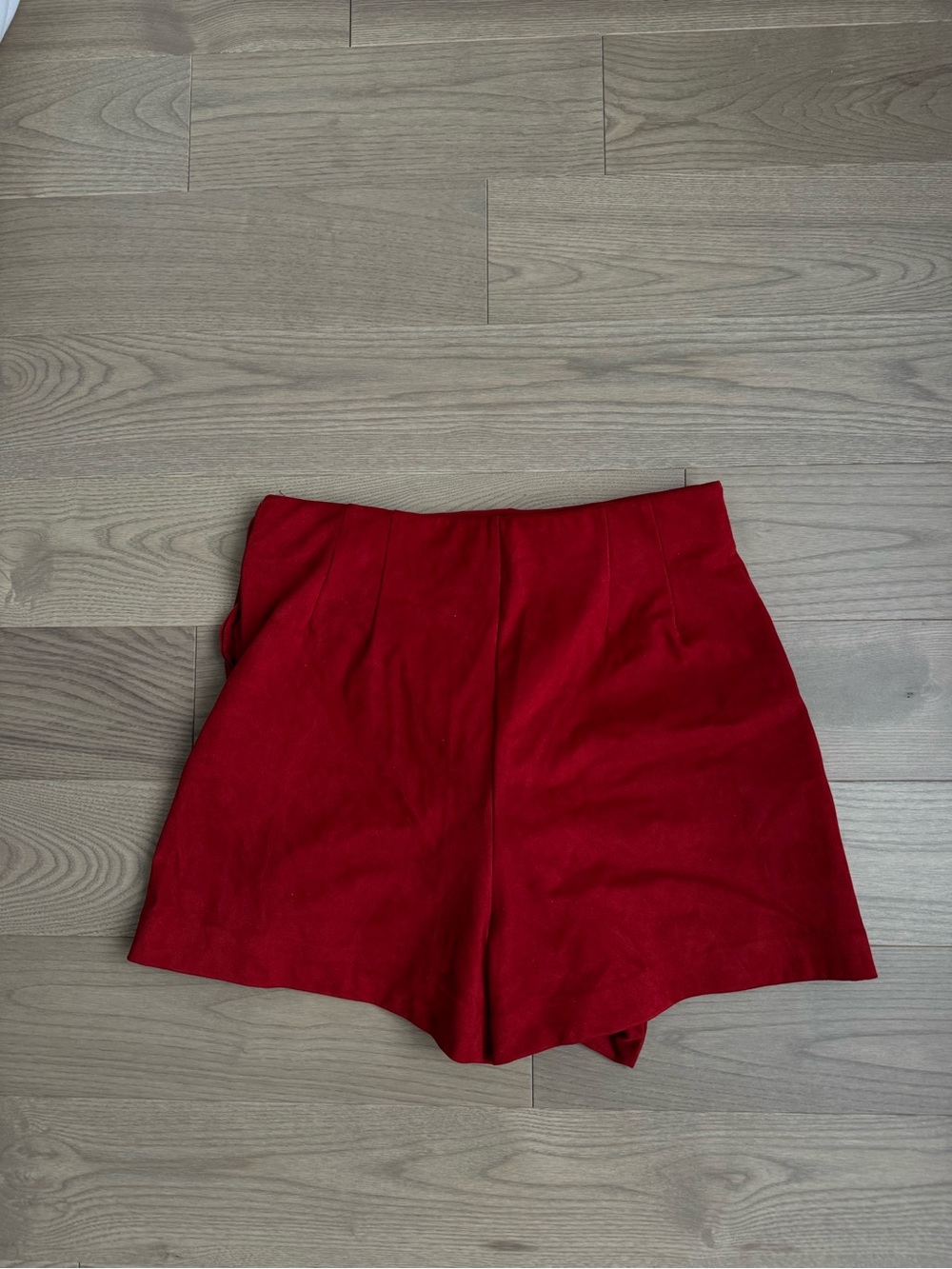 Zara Red Ruffle Skort - Picture 2 of 2